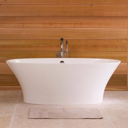 [VA-INN-N-SW-NO] Victoria + Albert Ionian Freestanding Tub No Overflow Standard White