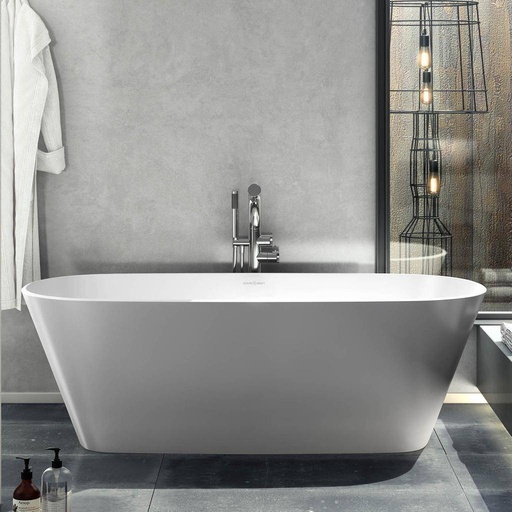 [VA-VE2-N-SW-OF] Victoria + Albert Vetralla 2 Freestanding Tub With Overflow Standard White