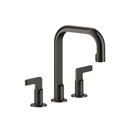 [GES-58014#031] Gessi 58014 Inciso Three Hole Basin Mixer With Spout Chrome