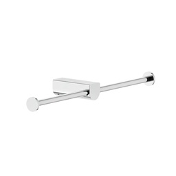 [GES-59415#031] Gessi 59415 Rilievo Wall Mounted Double Tissue Holder Chrome