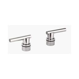 [GRO-18027BE0] Grohe 18027BE0 Atrio Lever Handles Pair Polished Nickel