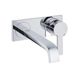 [GRO-1938700A] Grohe 1938700A Allure Two Hole Wall Mount M Size Bathroom Faucet Chrome