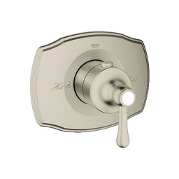 [GRO-19839EN0] Grohe 19839EN0 Grohtherm 2000 Authentic Custom Shower Thermostatic Trim With Control Module Brushed Nickel
