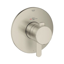 [GRO-19869EN0] Grohe 19869EN0 Europlus Single Function Thermostatic Trim With Control Module Brushed Nickel