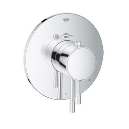 [GRO-19987001] Grohe 19987001 GrohFlex Essence Single Function THM Trim With Control Module Chrome