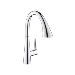 [GRO-30368002] Grohe 30368002 Ladylux L2 Prep Sink Three Spray Pull Down Kitchen Faucet Chrome