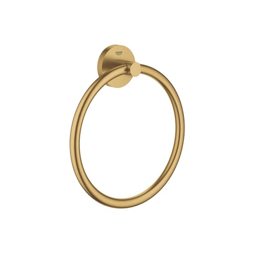 [GRO-40365GN1] Grohe 40365GN1 Essentials Towel Ring Brushed Cool Sunrise