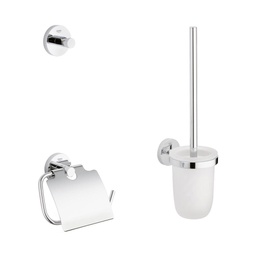 [GRO-40407001] Grohe 40407001 Essentials City Restroom Accessories Set 3-in-1 Chrome