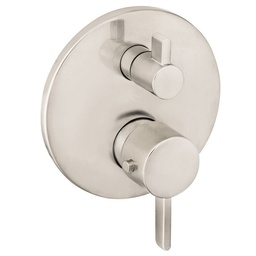 [HAN-04230820] Hansgrohe 04230820 S Thermostat With Volume Control Trim Brushed Nickel