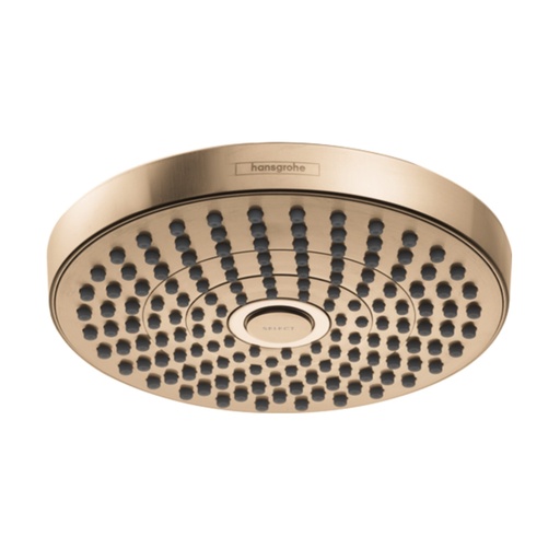[HAN-04388140] Hansgrohe 04388140 Croma Select S 180 2-Jet Overhead Shower, 1.8 Gpm