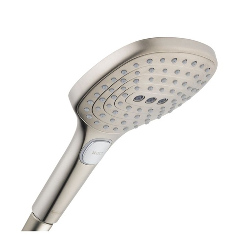 [HAN-04528820] Hansgrohe 04528820 Raindance Select E 120 3 Jet, 2.0GPM Handshower Brushed Nickel