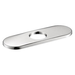 [HAN-14018001] Hansgrohe 14018001 Base Plate for Traditional Single Hole Faucets 6&quot; Chrome