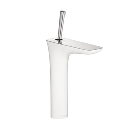 [HAN-15081401] Hansgrohe 15081401 PuraVida 200 Single Hole Faucet Without Pop-Up Chrome White