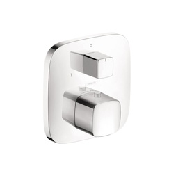 [HAN-15771001] Hansgrohe 15771001 PuraVida Thermostatic Trim with Volume Control and Diverter Chrome
