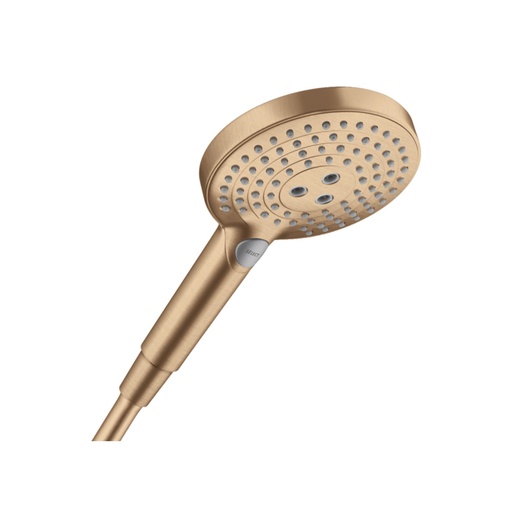 [HAN-26036141] Hansgrohe 26036141 Raindance Select S Handshower 120 3-Jet PowderRain 1.75GPM Brushed Bronze