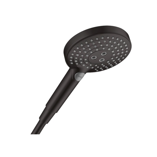 [HAN-26036671] Hansgrohe 26036671 Raindance Select S Handshower 120 3-Jet PowderRain 1.75GPM Matte Black