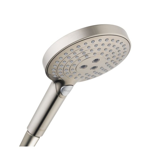 [HAN-26531821] Hansgrohe 26531821 Raindance Select S 120 3 Jet Handshower 2.5GPM Brushed Nickel