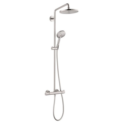 [HAN-27115821] Hansgrohe 27115821 Raindance S 240 Showerpipe Brushed Nickel