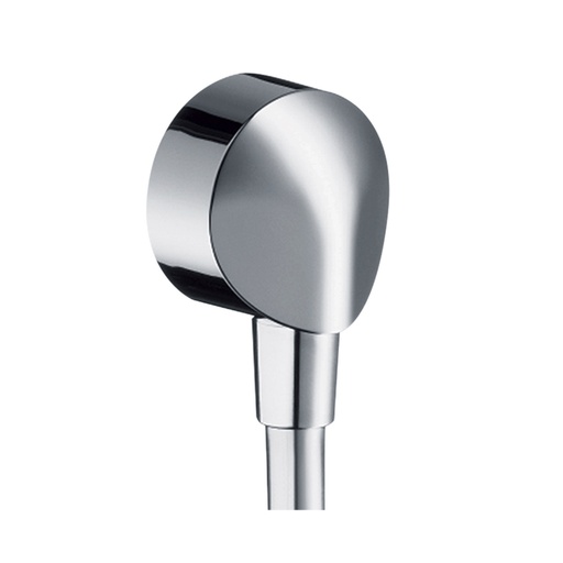 [HAN-27458003] Hansgrohe 27458003 FixFit Wall Outlet Round with Check Valves Chrome
