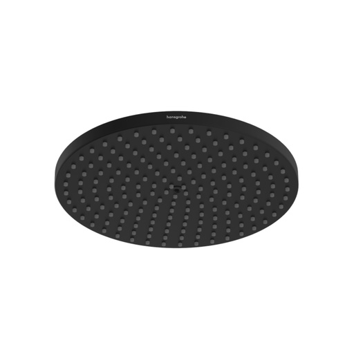 [HAN-27624671] Hansgrohe 27624671 Showerhead 240 1-Jet PowderRain 2.5 GPM Matte Black