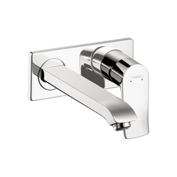 [HAN-31086001] Hansgrohe 31086001 Metris Wall Mounted Single Handle Faucet Chrome