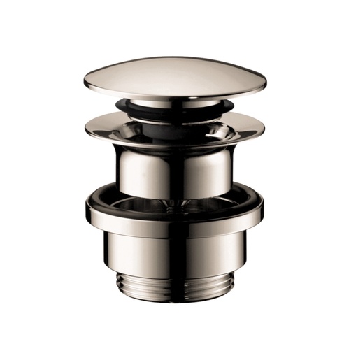 [HAN-50100141] Hansgrohe 50100141 Push Open Sink Drain with Overflow Brushed Bronze