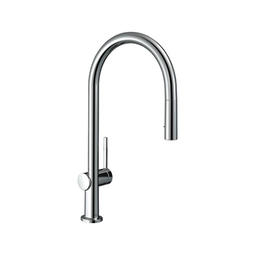 [HAN-72800001] Hansgrohe 72800001 Talis N Kitchen Faucet O-Style 2-Spray Pull Down 1.75 GPM Down Chrome