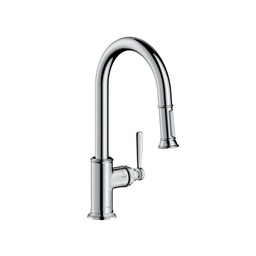 [HAN-16581001] Hansgrohe 16581001 Axor Montreux Pull Down Kitchen Faucet Chrome