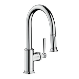 [HAN-16584001] Hansgrohe 16584001 Axor Montreux Pull Down Prep Kitchen Faucet Chrome