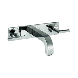 [HAN-39147001] Hansgrohe 39147001 Axor Citterio Wall Mounted Widespread Faucet Lever Handle Chrome