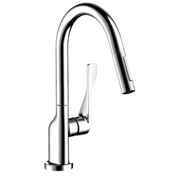 [HAN-39836001] Hansgrohe 39836001 Axor Citterio Prep 2-Spray Kitchen Faucet Chrome