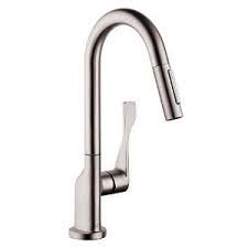 [HAN-39836801] Hansgrohe 39836801 Axor Citterio Pull Down Prep Kitchen Faucet Steel Optik