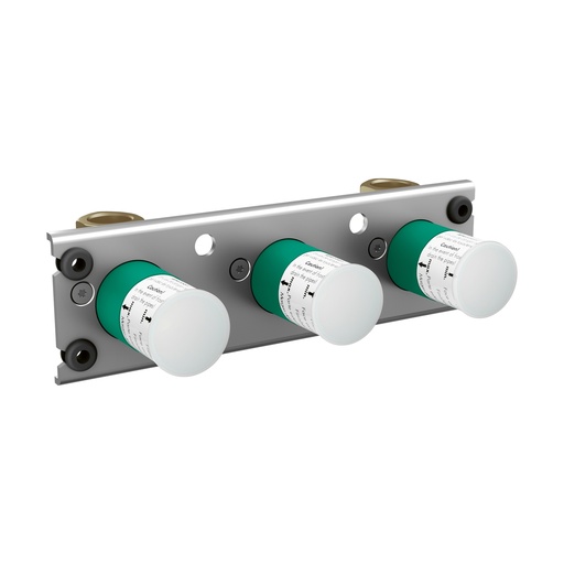 [HAN-45442181] Hansgrohe 45442181 Rough, Thermostatic Trim For 2 Functions