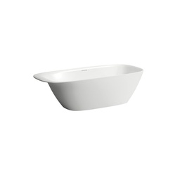 [LAU-H230302000000U] Laufen 230302 Ino Freestanding Solid Surface Tub White