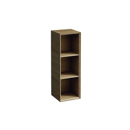 [LAU-H4091701502511] Laufen 409170 Boutique Open Shelf Element With Two Shelves Dark Oak