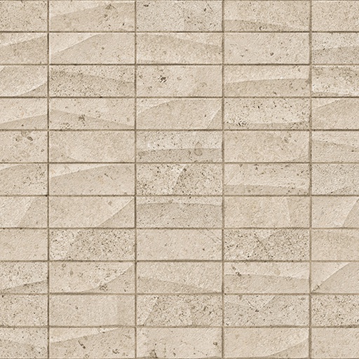 [PORC-100239870] Porcelanosa 100239870 Mosaico Prada Caliza 18"X47" 3 PCS Per Box 17.44 SqFt Per Box