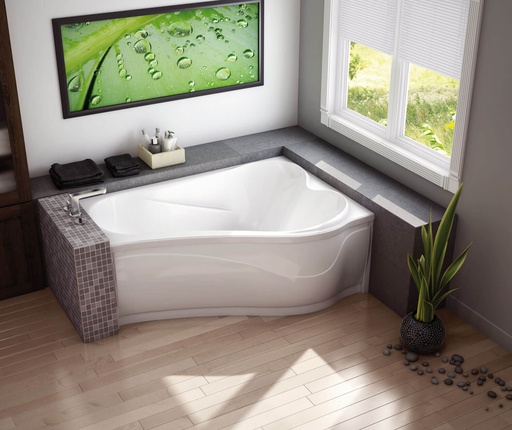 [MAAX-102937-L-001-001] Maax 102937-L-001-001 Vichy 6043 Asy Whirlpool White