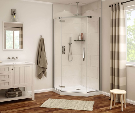 [MAAX-139320-900-084-000] Maax 139320-900-084-000 Davana Neo-Angle 4040 Door Clear Chrome