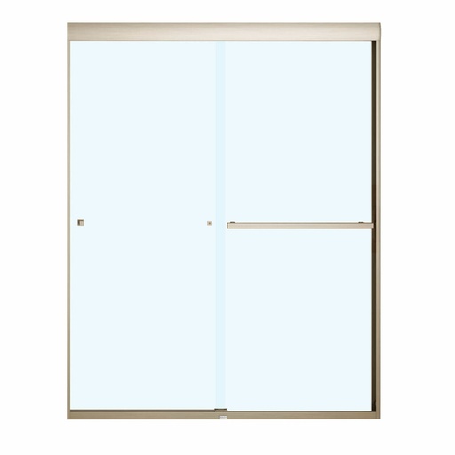 [MAAX-135672-900-305-000] Maax 135672-900-305-000 Aura 55-59 X 71 Bypass Shower Door Brushed Nickel