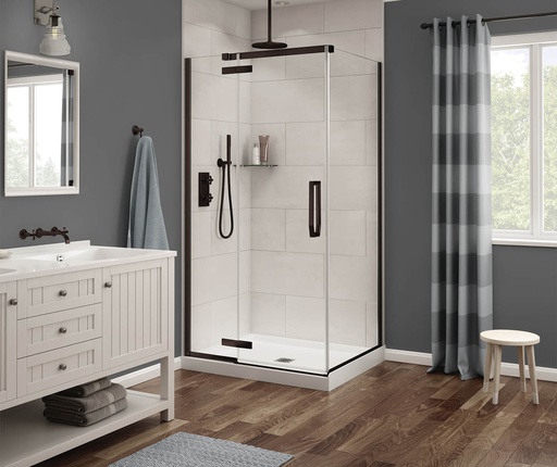 [MAAX-136330-900-173-000] Maax 136330-900-173-000 Link Door R4234 Clear Dark Bronze