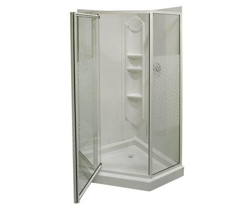 [MAAX-101694-000-129-107] Maax 101694-000-129-107 Himalaya 38" Chrome White