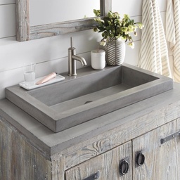 [NT-NSL3019-AX] Native Trails NSL3019 Trough 3019 in Ash No Faucet Holes