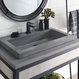 [NT-NSL3019-SX] Native Trails NSL3019 Trough 3019 in Slate No Faucet Holes