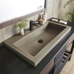 [NT-NSL3619-EX] Native Trails NSL3619-EX Trough 3619 in Earth No Faucet Holes