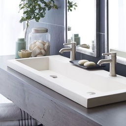 [NT-NSL4819-PX] Native Trails NSL4819 Trough 4819 In Pearl No Faucet Holes