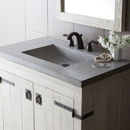 [NT-NSVNT30-A] Native Trails NSVNT30 30&quot; Palomar Vanity Top in Ash 8&quot; Widespread Cutout