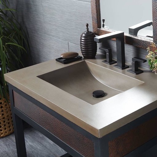 [NT-NSVNT36-E1] Native Trails NSVNT36-E1 36" Palomar Vanity Top in Earth Single Faucet Hole