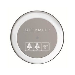 [SM-220R-PC] Steamist TSX-220 Round Modern On/Off Control Polished Chrome