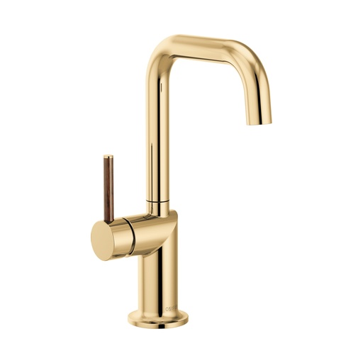 [BRI-61065LF-PGLHP] Brizo 61065LF-PGLHP Odin Bar Faucet with Square Spout Less Handle Polished Gold