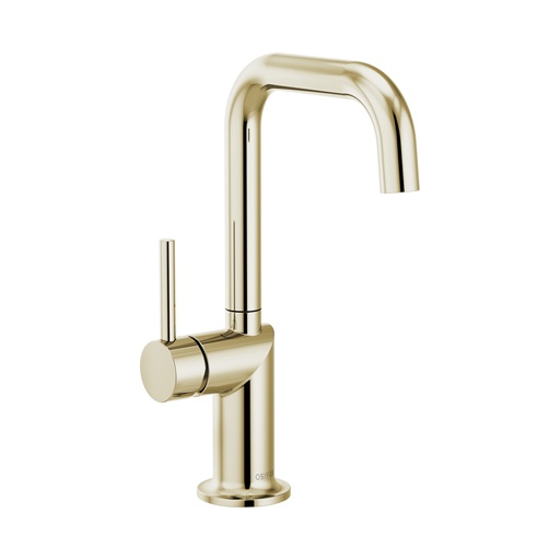 [BRI-61065LF-PNLHP] Brizo 61065LF-PNLHP Odin Bar Faucet with Square Spout Less Handle Polished Nickel